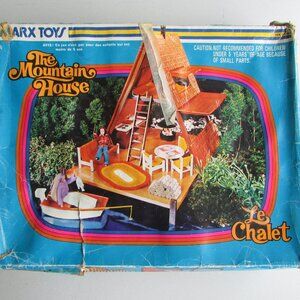 Vintage Marx Toys “The Mountain House” Chalet Playset